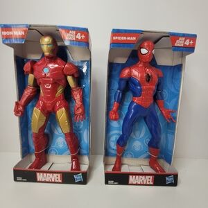 Marvel Spider-Man and Iron Man Action Figures